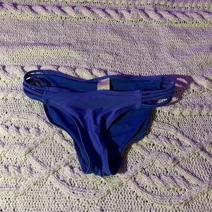 Blue bikini bottoms
